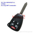 OHT692427AA 5button car key 46chip remote head key for Jeep Commander